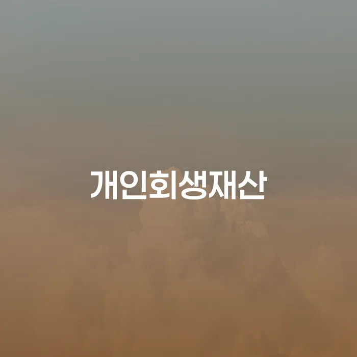 서귀포시 개인회생사건번호조회 채무 효과적인 해결방법 비교해보기