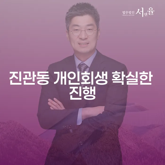 진관동 개인회생 확실한 진행