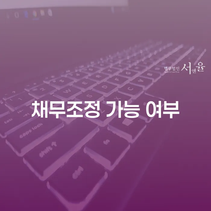 채무조정 가능 여부, 개인회생과 개인파산 선택의 갈림길