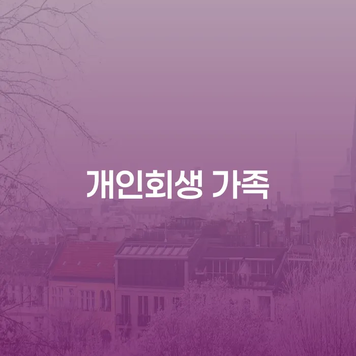 개인회생과 개인파산, 가족을 위한 김제시의 해결책은 무엇인가요?